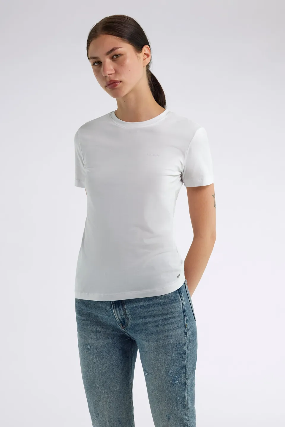 gas-hanike-logo-g-s-0001-t-shirt-damen-slim-fit-wei image 1