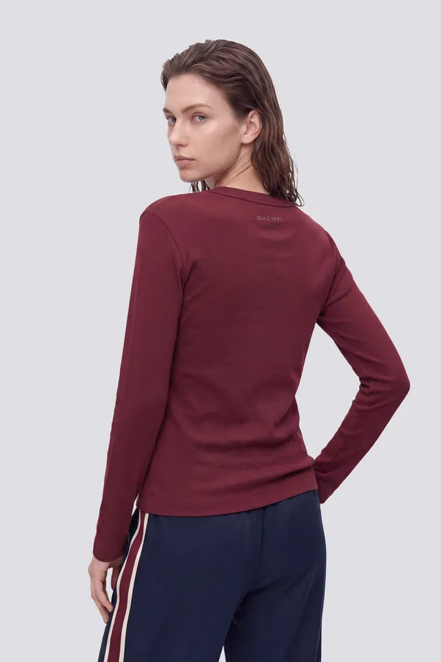 gas-hanis-strass-2899-t-shirt-damen-slim-rippe image 1
