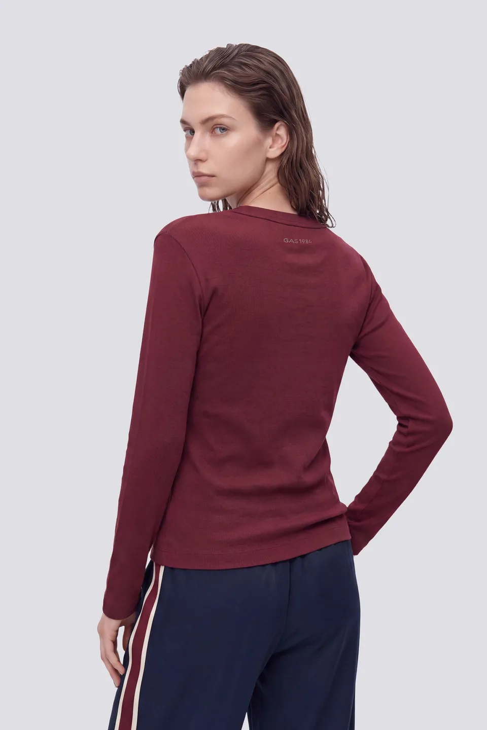 gas-hanis-strass-2899-t-shirt-damen-slim-rippe image 1