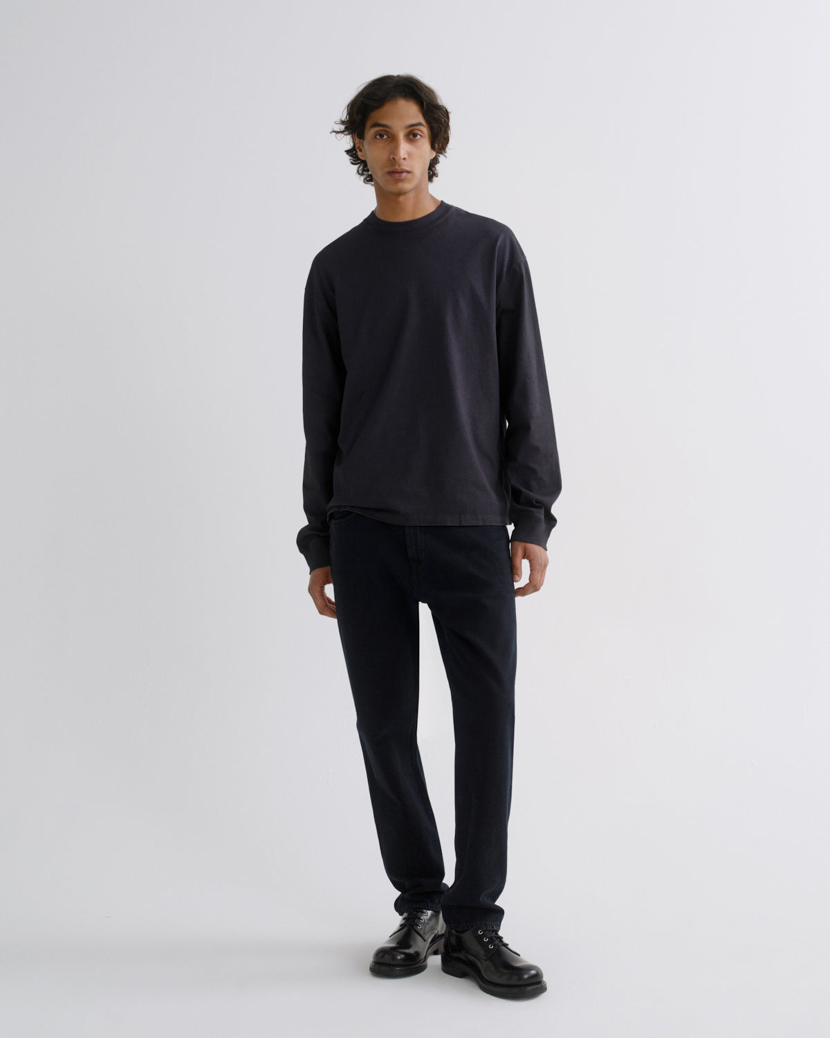 agolde-curtis-jean-crushed-herren-schwarz-rigid image 1