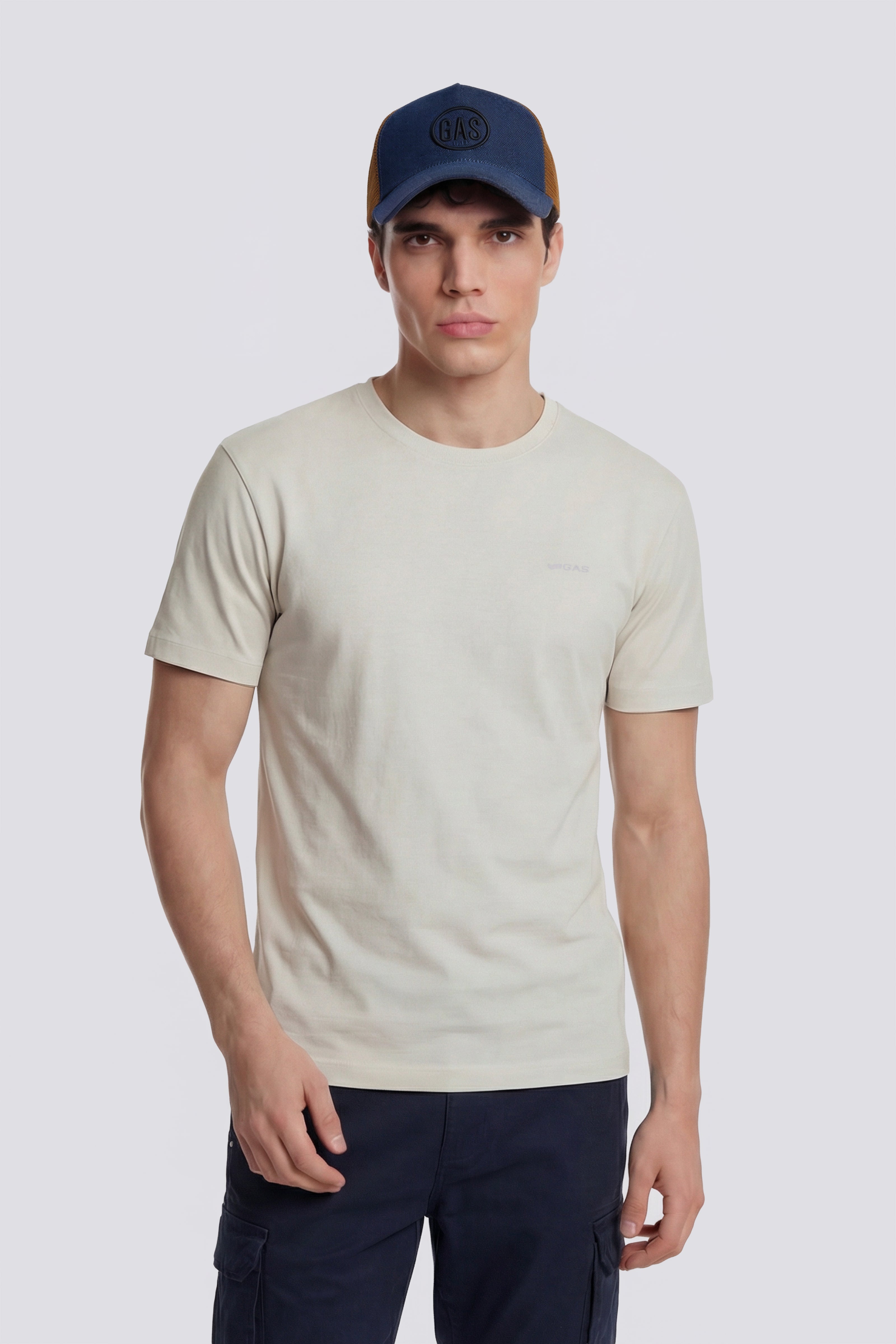 gas-scuba-s-str-logo-g-1029-herren-t-shirt-wei-slim image 1