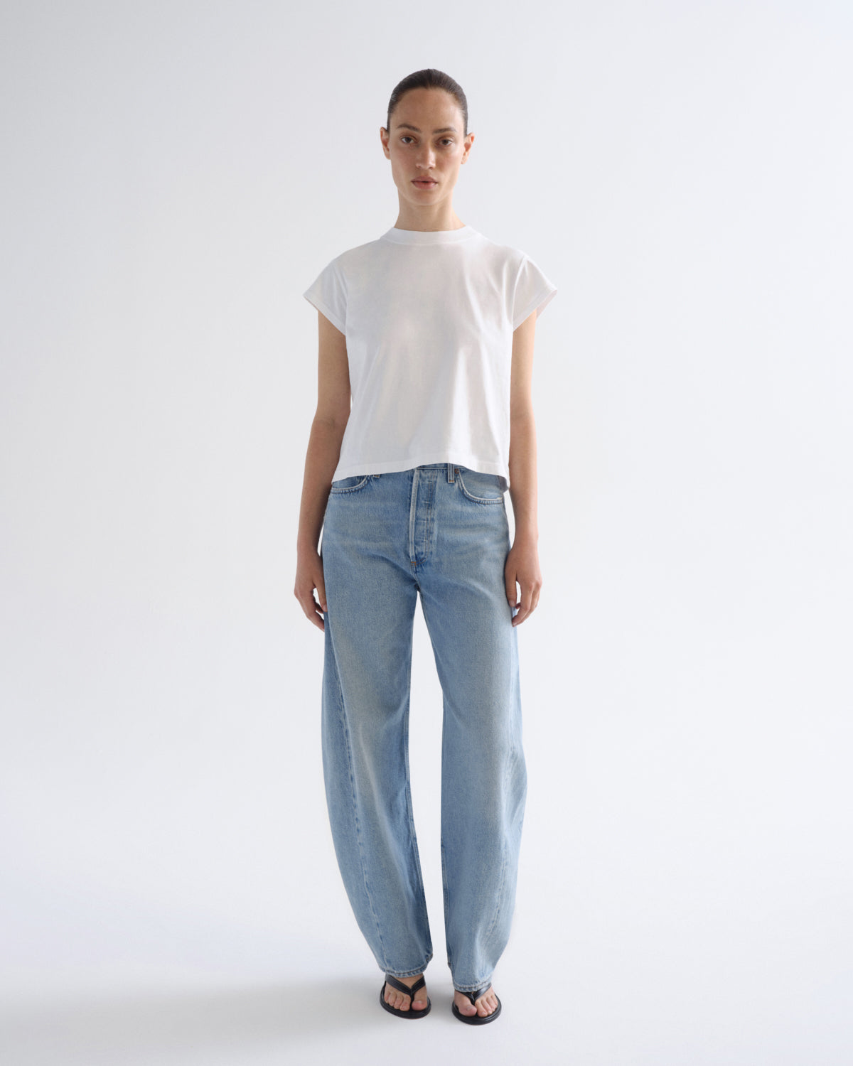 agolde-luna-high-rise-jeans-addition-damen-indigo image 1