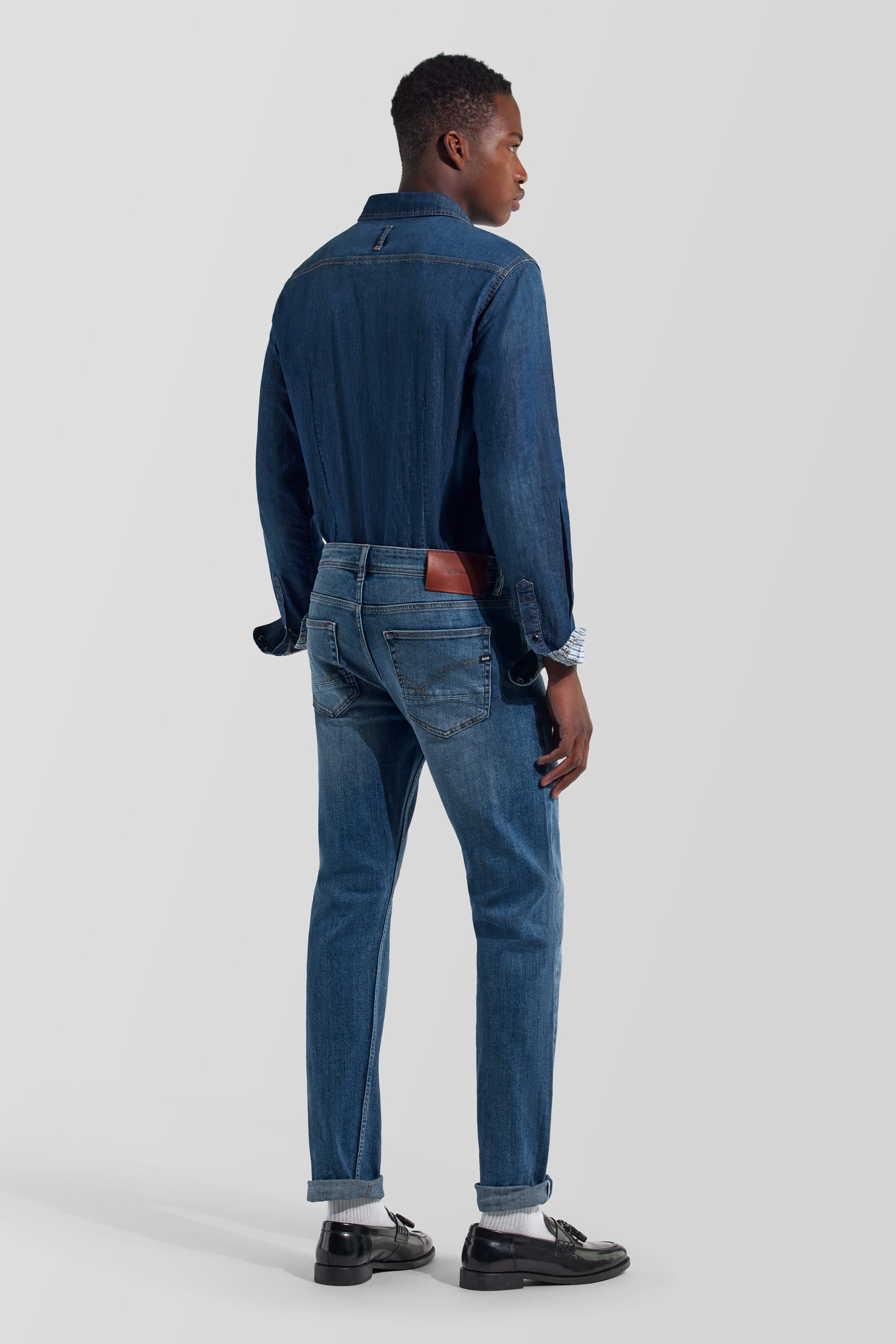 gas-alex-selv-94md-slim-jeans-herren-stretch-ripped image 2