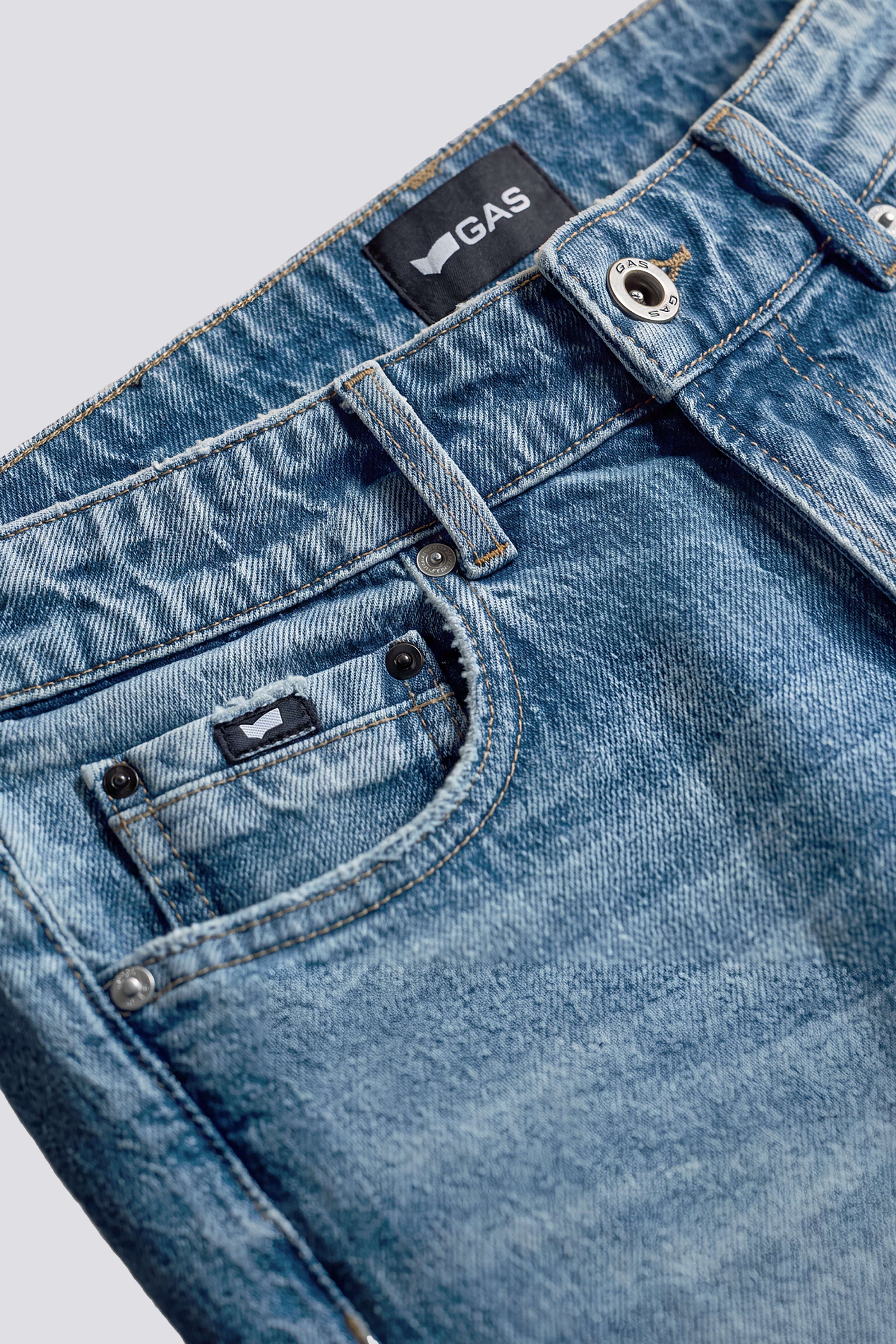 gas-sax-zip-rev-69mm-skinny-jeans-herren-hellblau-stretch image 4