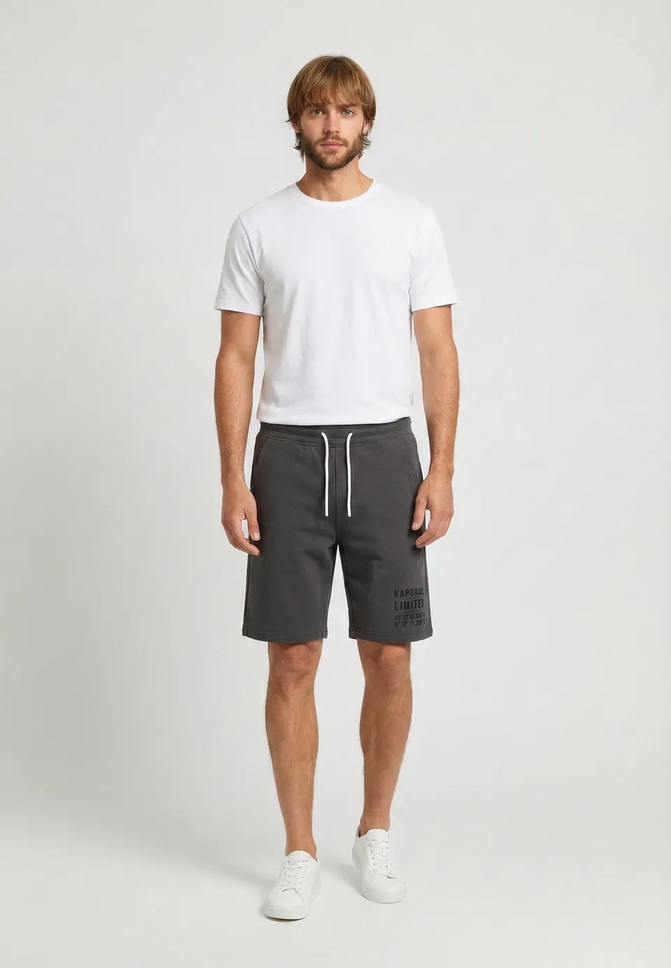 kaporal-kylio-shorts-herren-schwarz-baumwolle-regular image 1