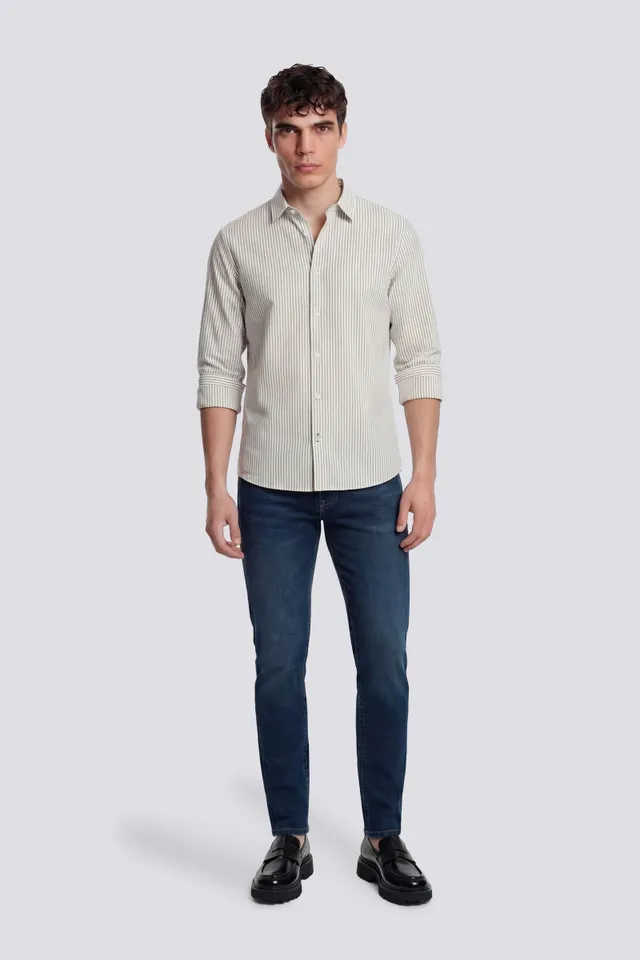 gas-n-kin-s-st38-hemd-herren-baumwolle-slim-fit-streifen image 1