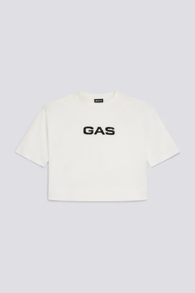 gas-saddy-0001-t-shirt-damen-baumwolle-logo-stickerei image 1