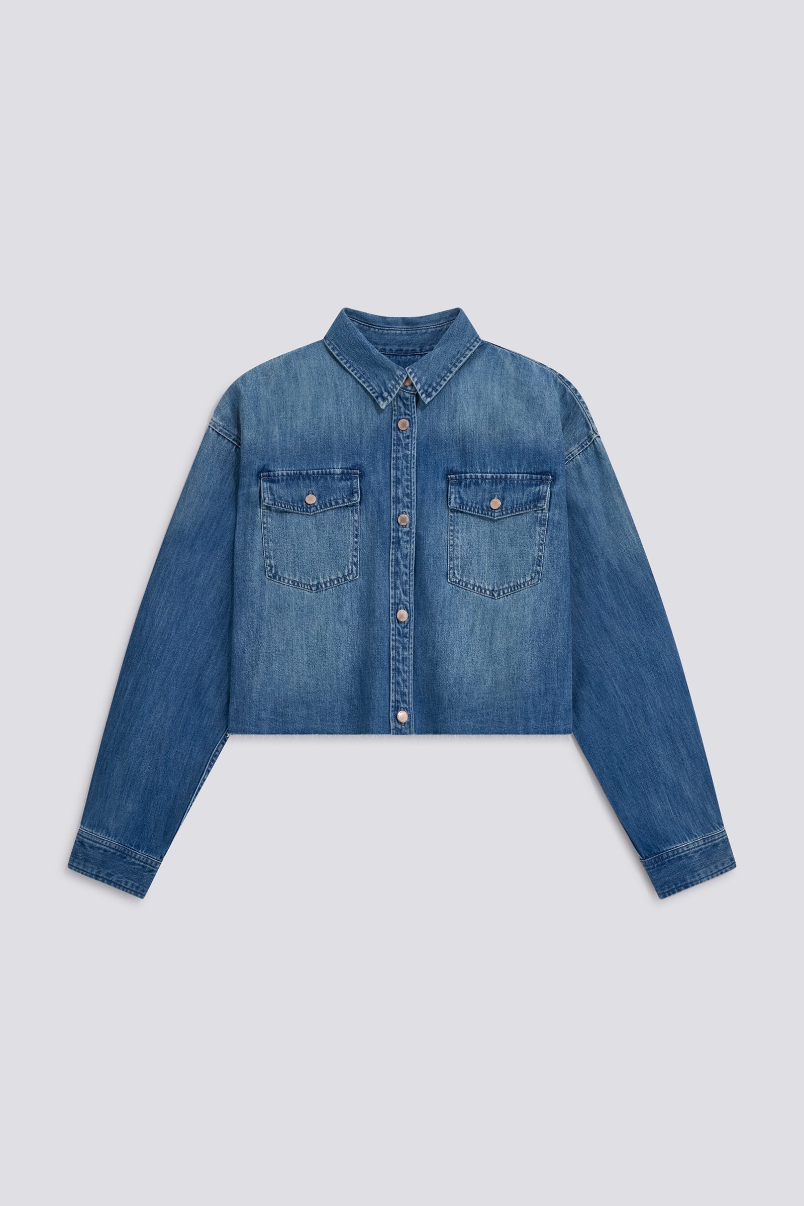 gas-luma-shirt-69mm-jeanshemd-damen-indigo-relaxed-fit image 3