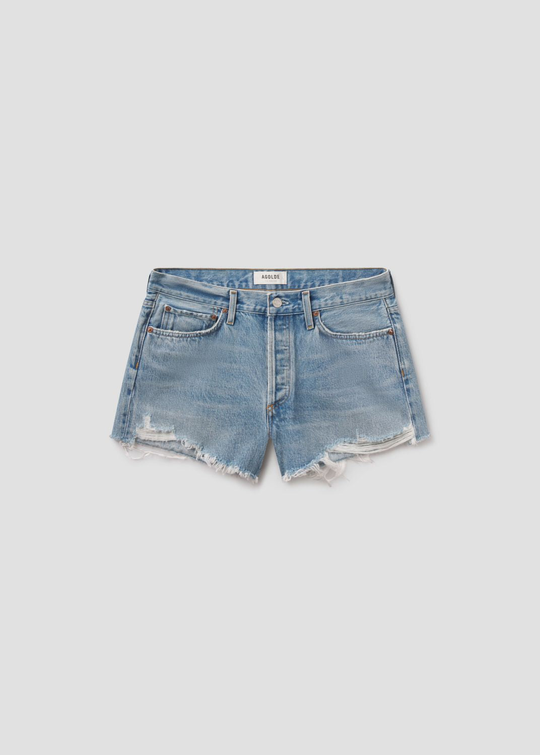 agolde-parker-jeansshorts-animate-hellblau-high-rise image 5