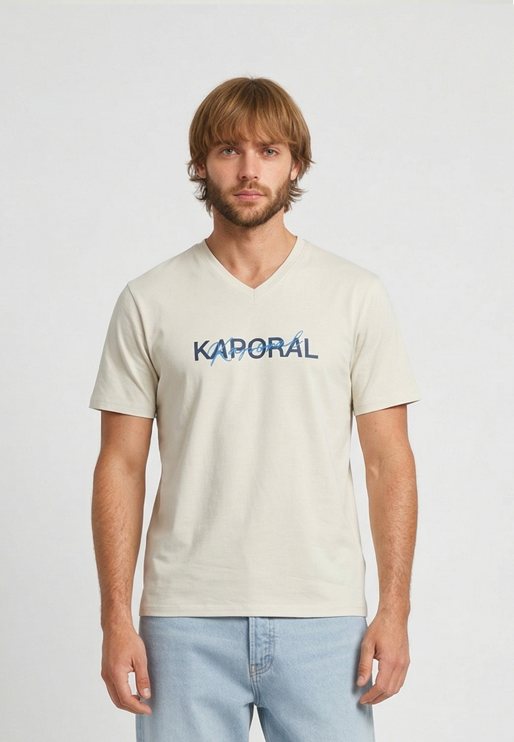 kaporal-raly-t-shirt-wei-slim-stretch-v-ausschnitt image 2