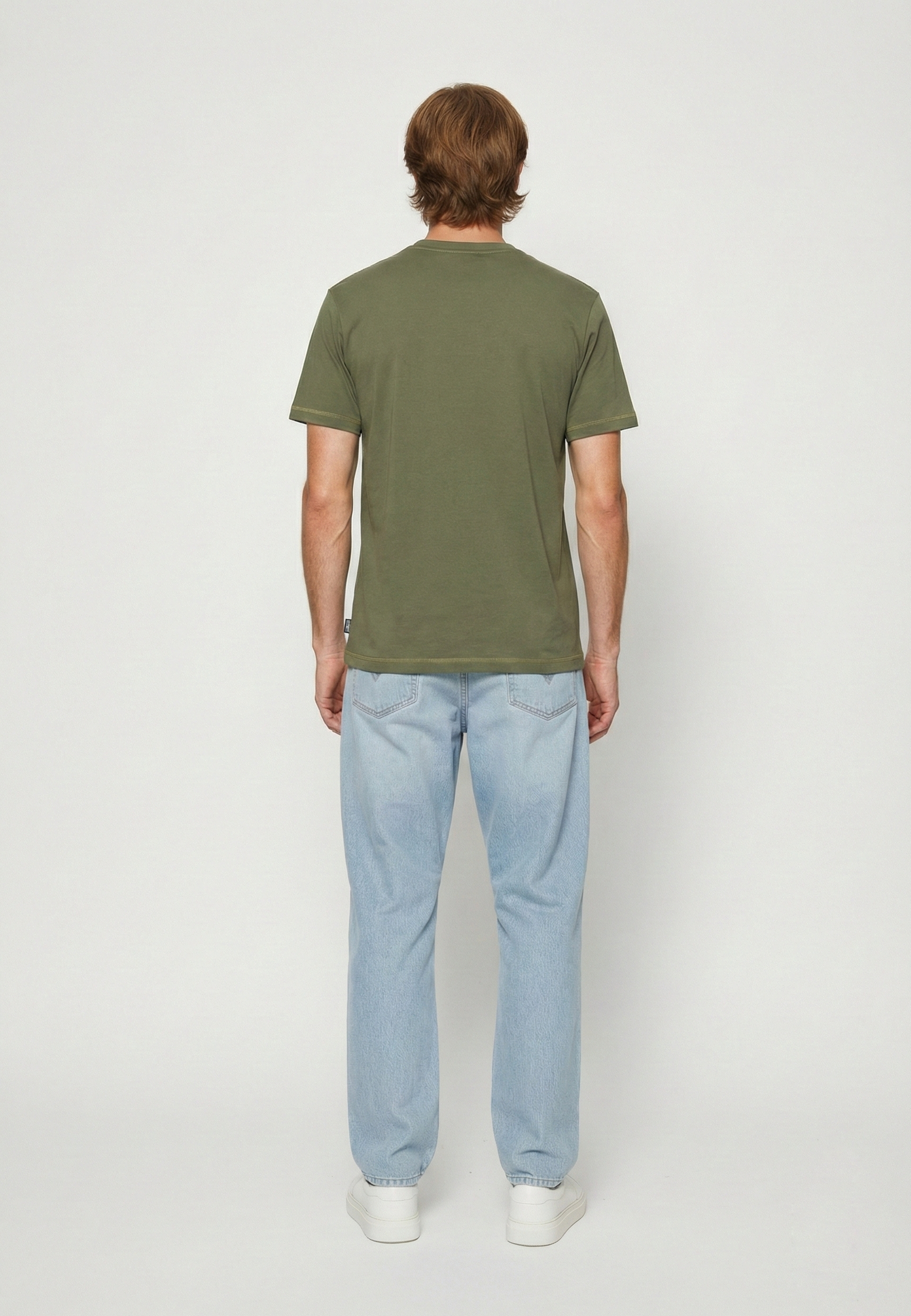 kaporal-dock-t-shirt-herren-khaki-regular-baumwolle image 3