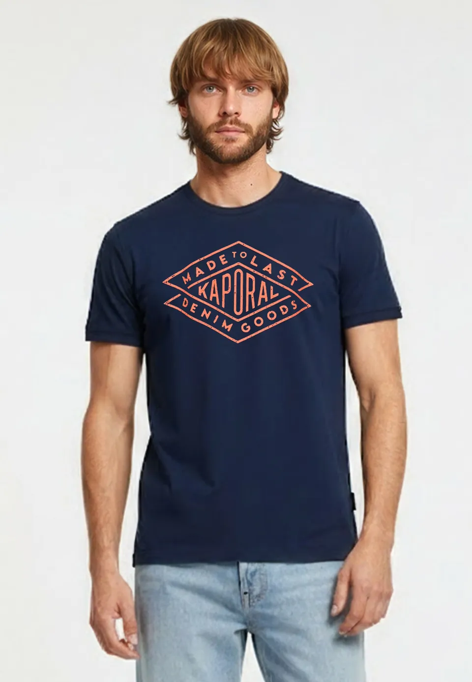 kaporal-toky-t-shirt-herren-dunkelblau-100-baumwolle image 1