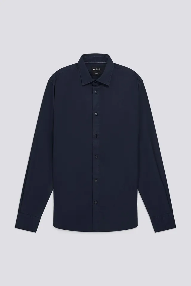 gas-n-kin-s-4706-slim-hemd-twill-stretch image 1