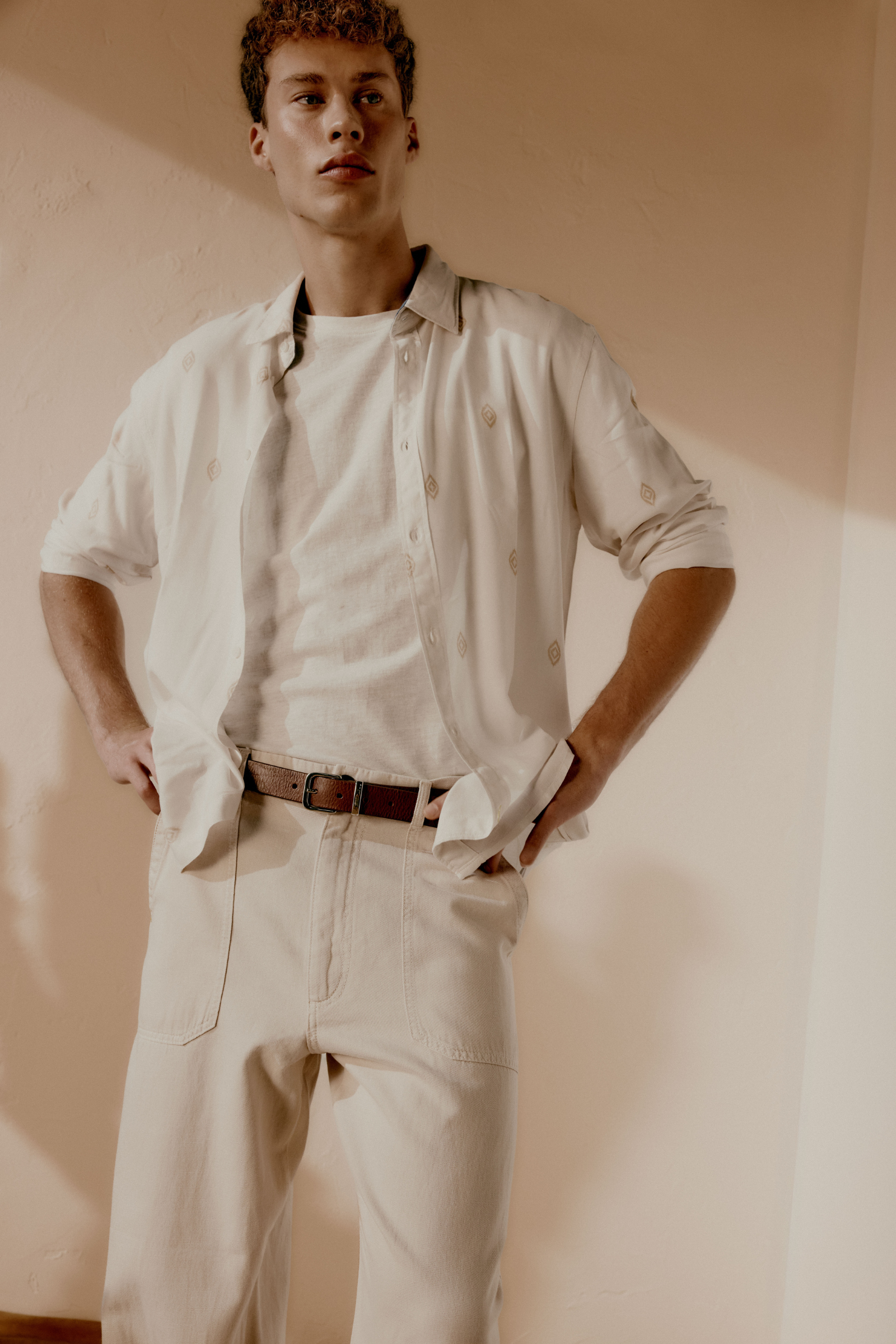 gas-luk-fatigue-1583-cargohose-herren-baggy-leinenmix image 3