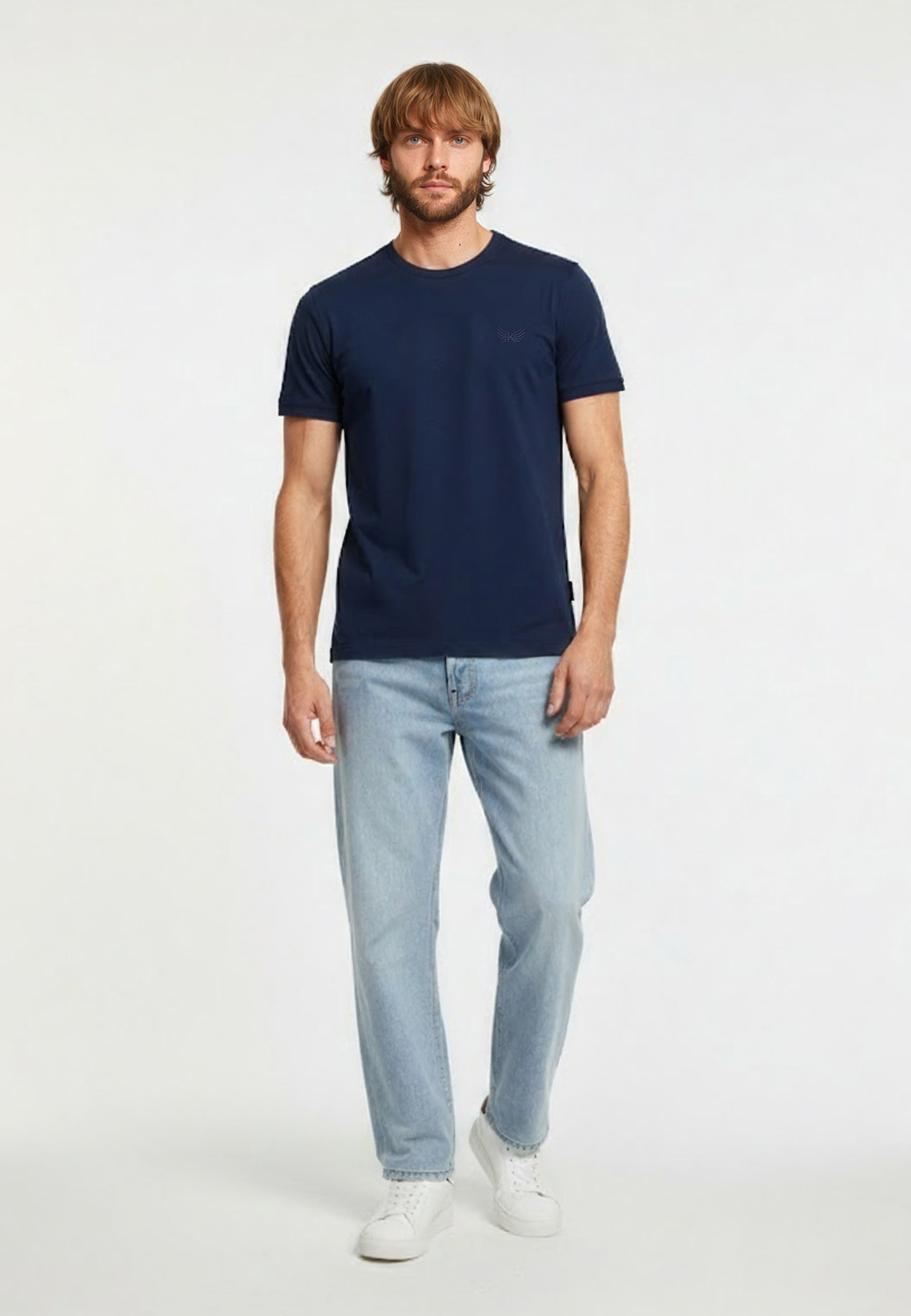 kaporal-rift-t-shirt-herren-dunkelblau-baumwolle-print image 1