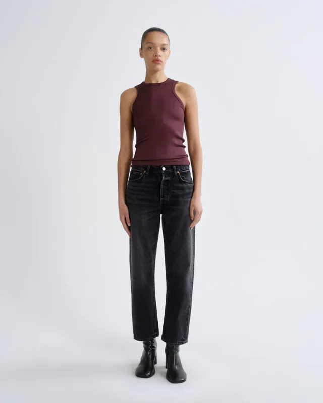 agolde-90-s-straight-translation-damen-jeans-schwarz image 1