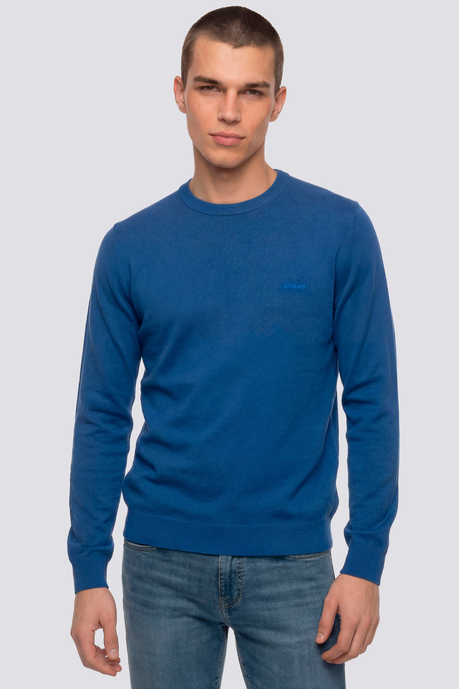 gas-avier-round-back-1721-pullover-herren-baumwolle image 1