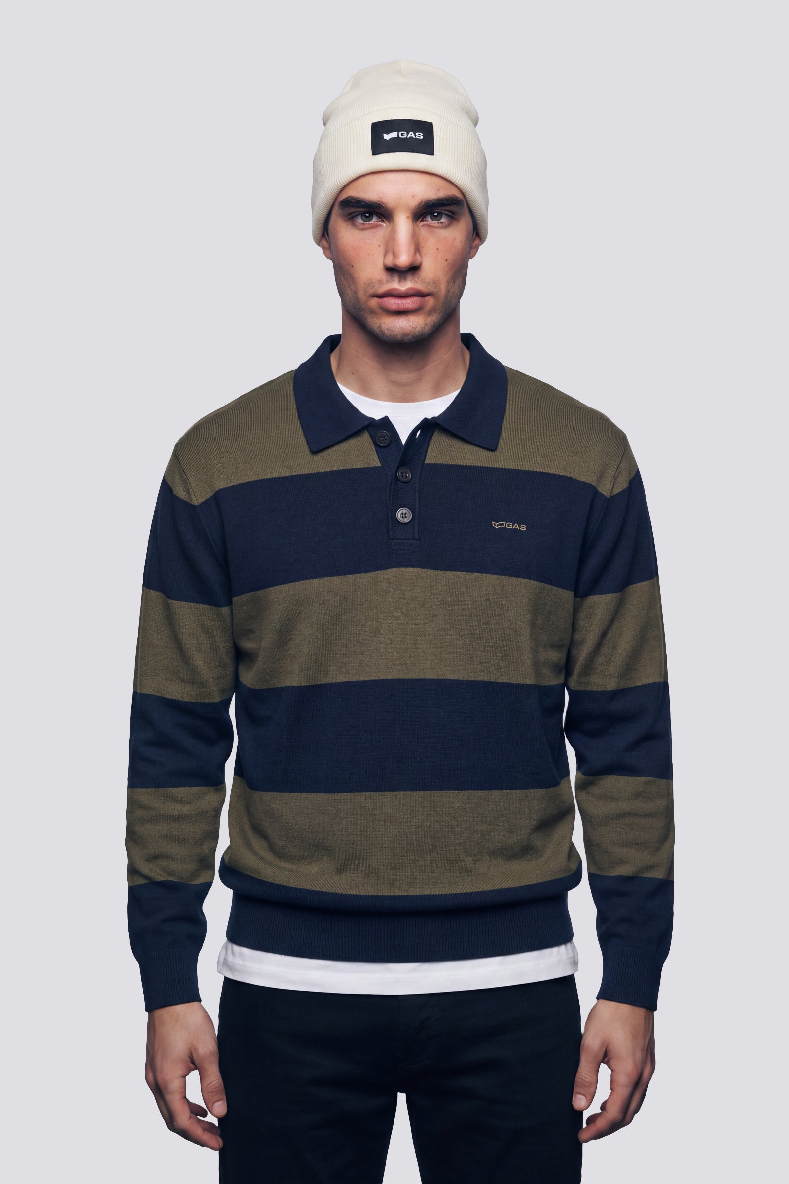 gas-thorn-polo-st86-herren-strickpolo-baumwolle image 1