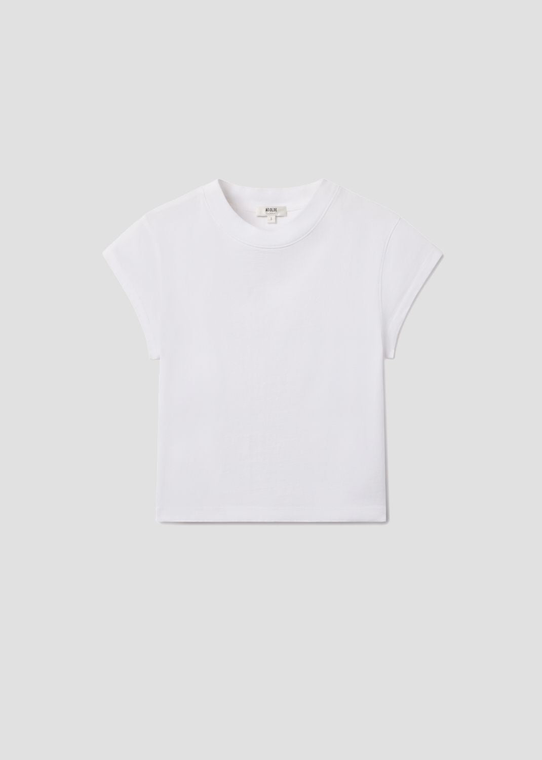 agolde-bryce-cap-sleeve-tee-t-shirt-wei-damen image 6