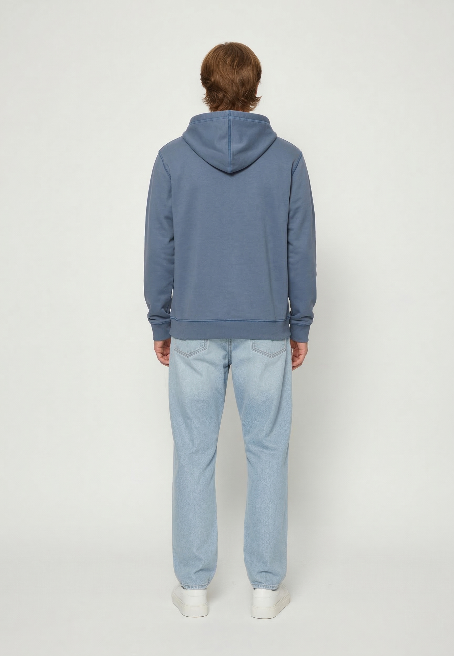 kaporal-benni-herren-hoodie-regular-washed-blau-baumwolle image 3