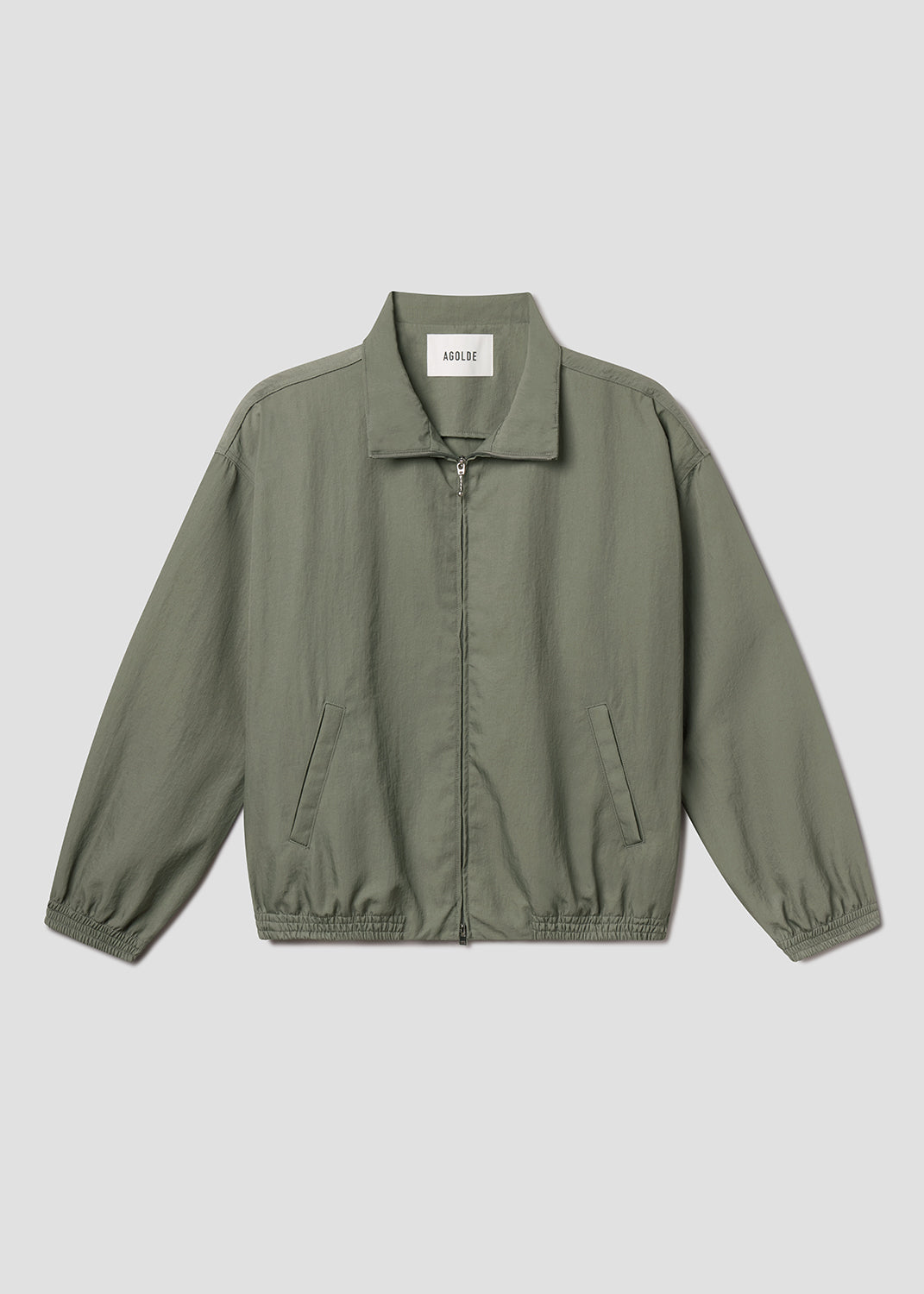 agolde-marshall-windbreaker-jacke-millstone-grau image 6