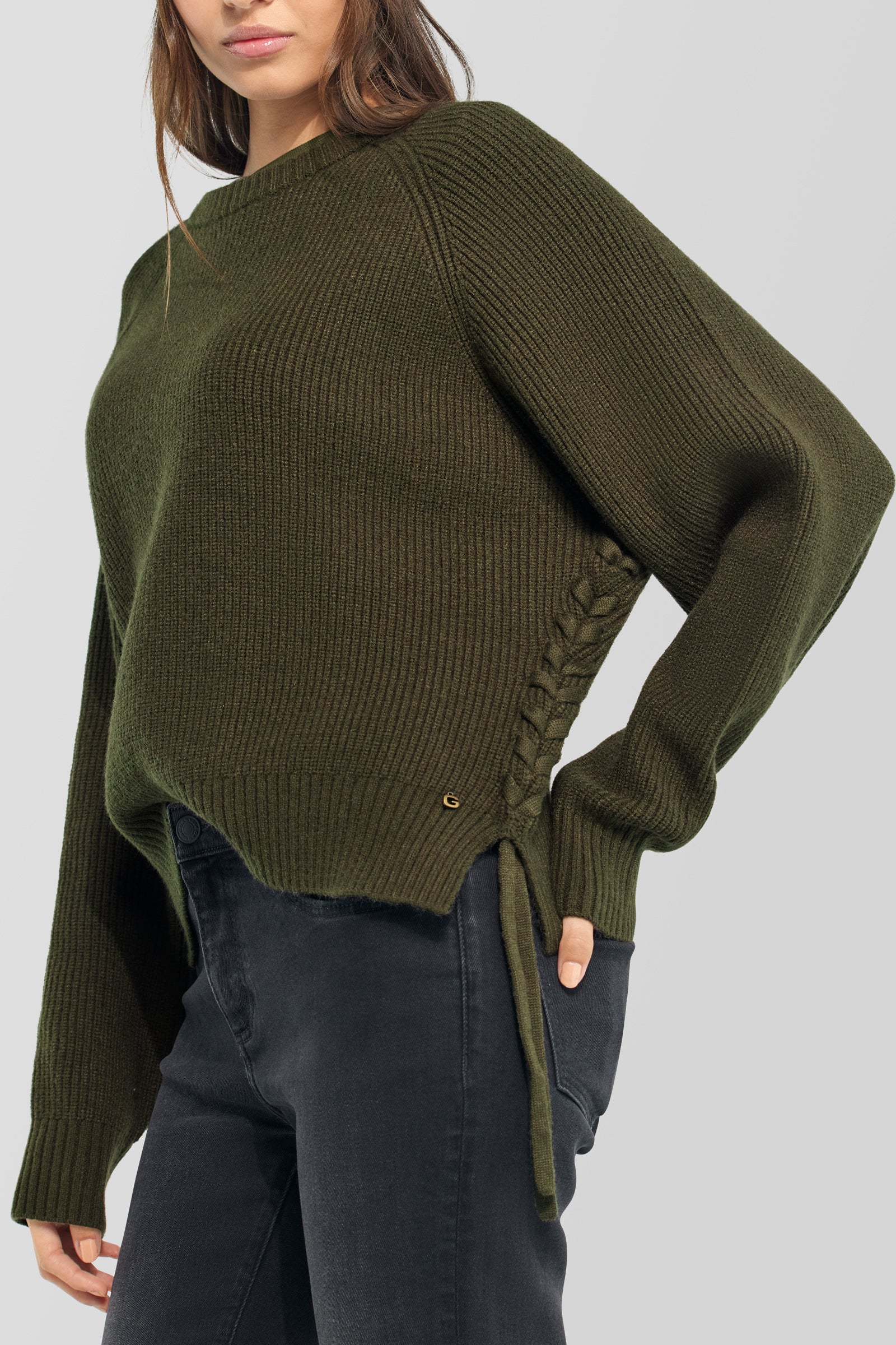 gas-kate-braid-3653-damen-pullover-zopfstrick-regular-fit image 3