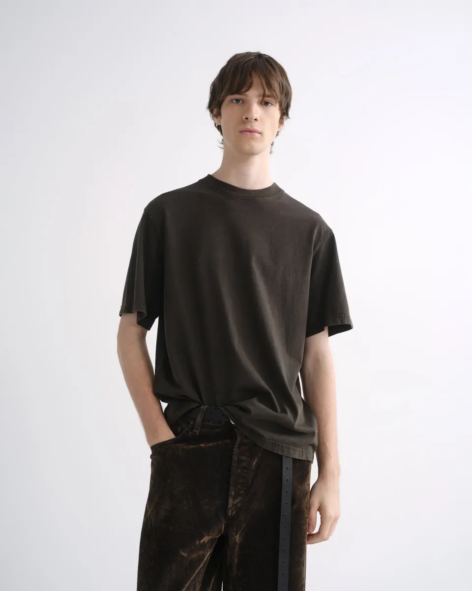 agolde-asha-mock-neck-tee-herren-t-shirt-fracture-grau image 1