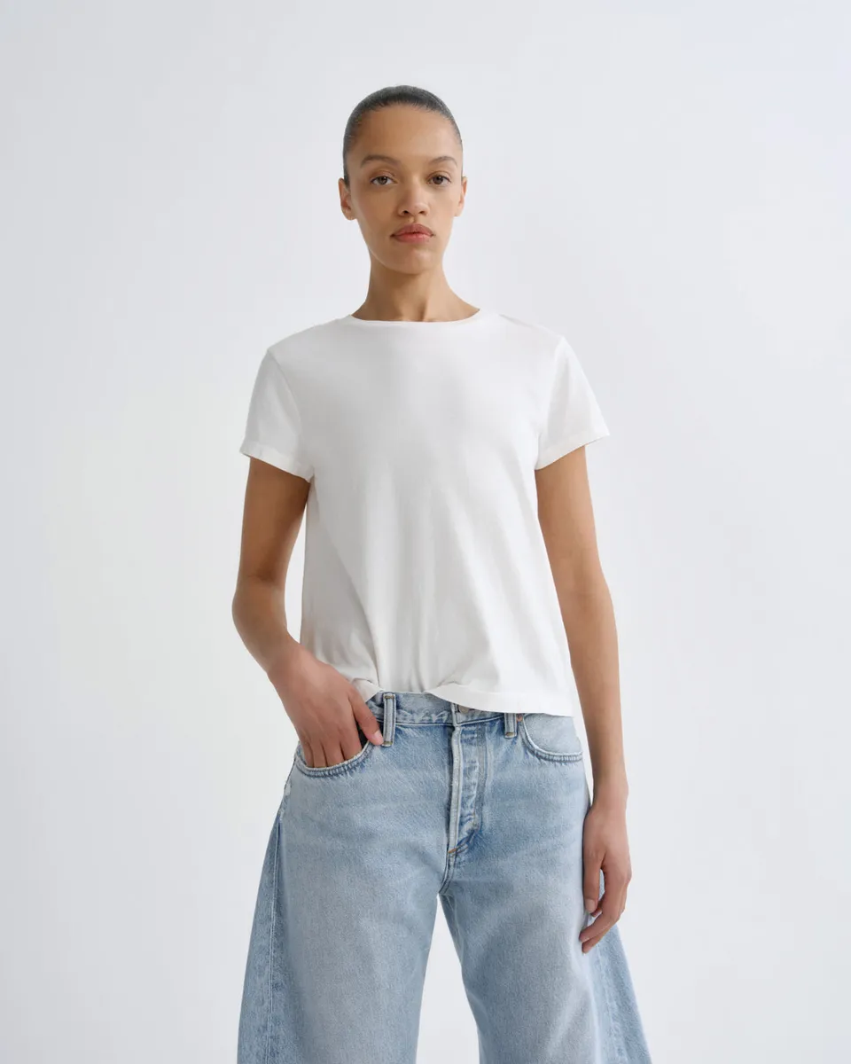agolde-long-line-adine-t-shirt-white-ash-creme-bio image 1
