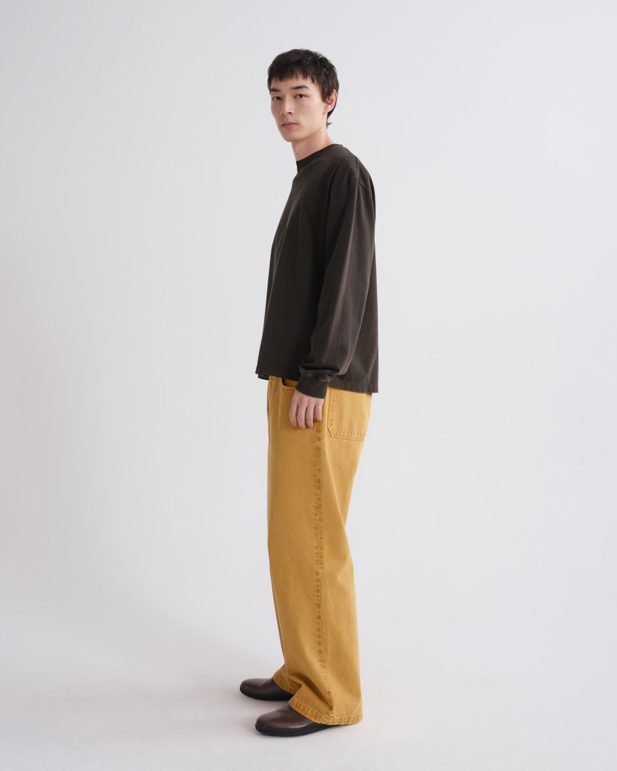 agolde-asha-long-sleeve-mock-neck-tee-fracture-grau image 4