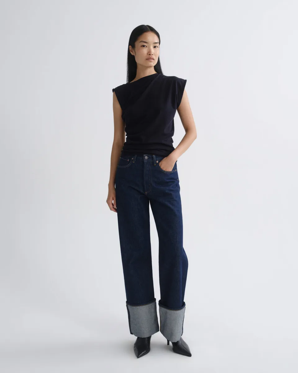 agolde-big-cuff-jean-petite-29-rinse-indigo image 1