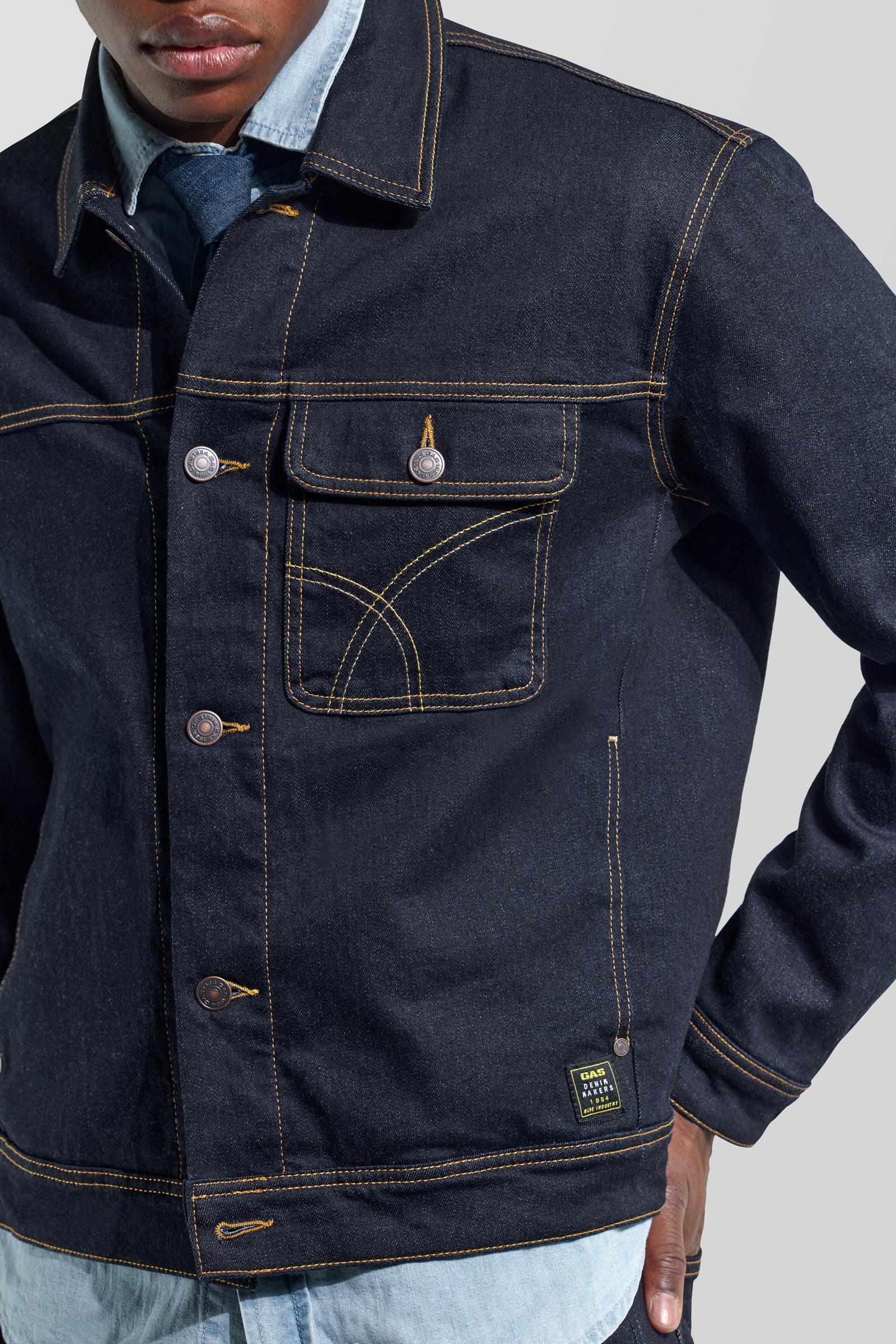 gas-frank-jacket-wk-10fo-jeansjacke-herren-regular-fit image 2
