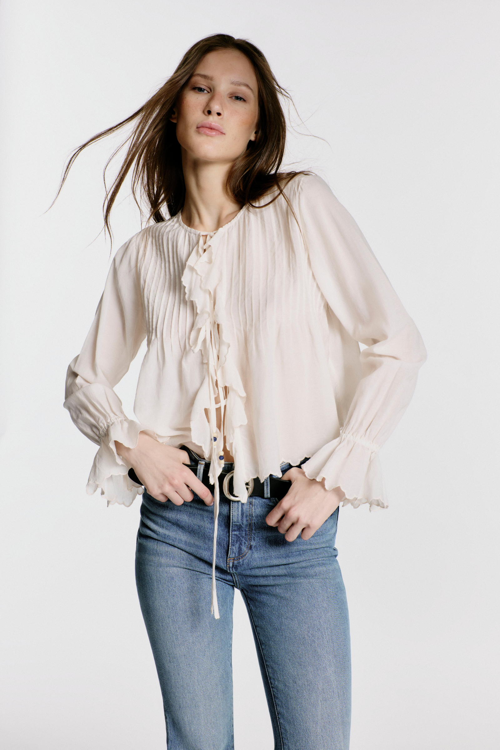 gas-eliara-top-4875-damen-bluse-langarm-viskose image 1