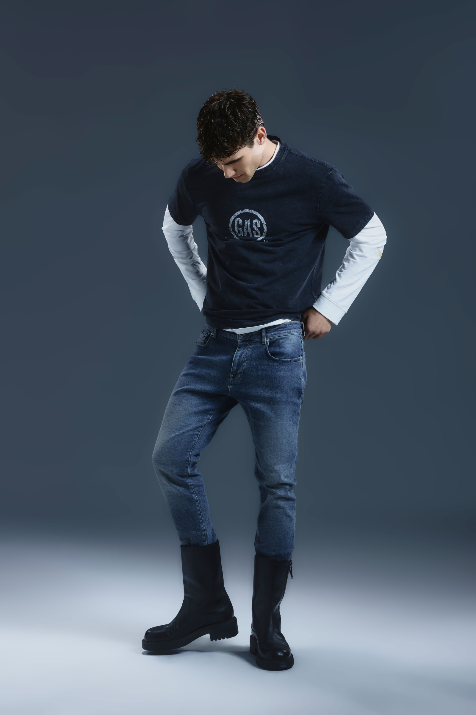 gas-albert-76ym-slim-jeans-herren-stretch-medium image 1