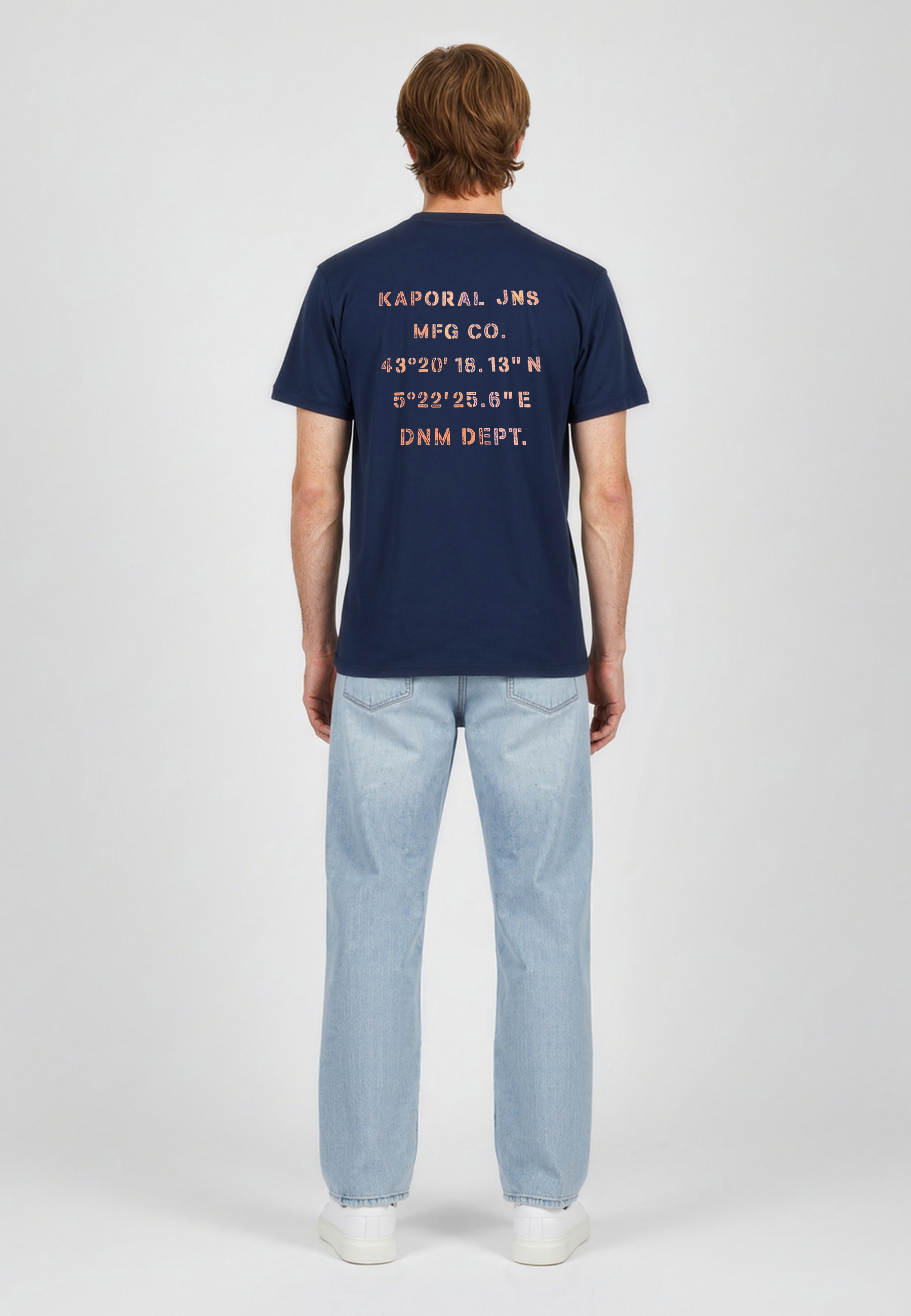 kaporal-bark-t-shirt-herren-marineblau-baumwolle-regular image 3