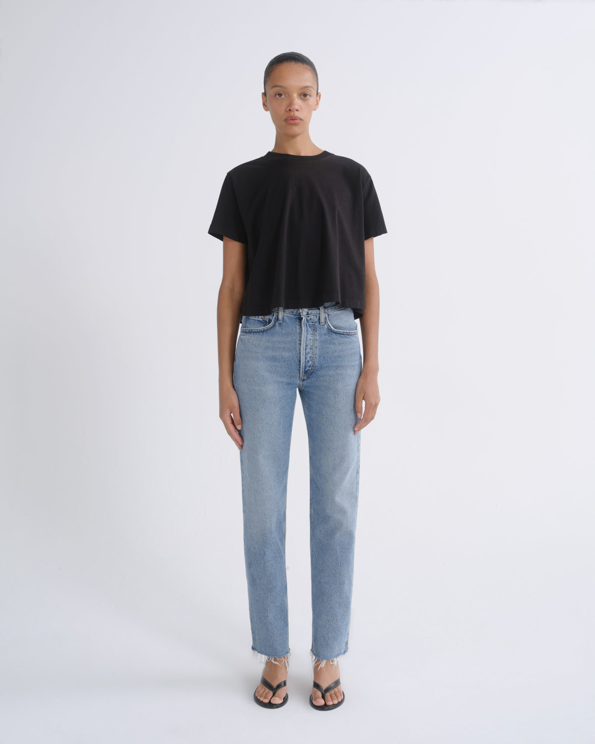 agolde-lana-jean-damen-jeans-sway-hellblau image 1