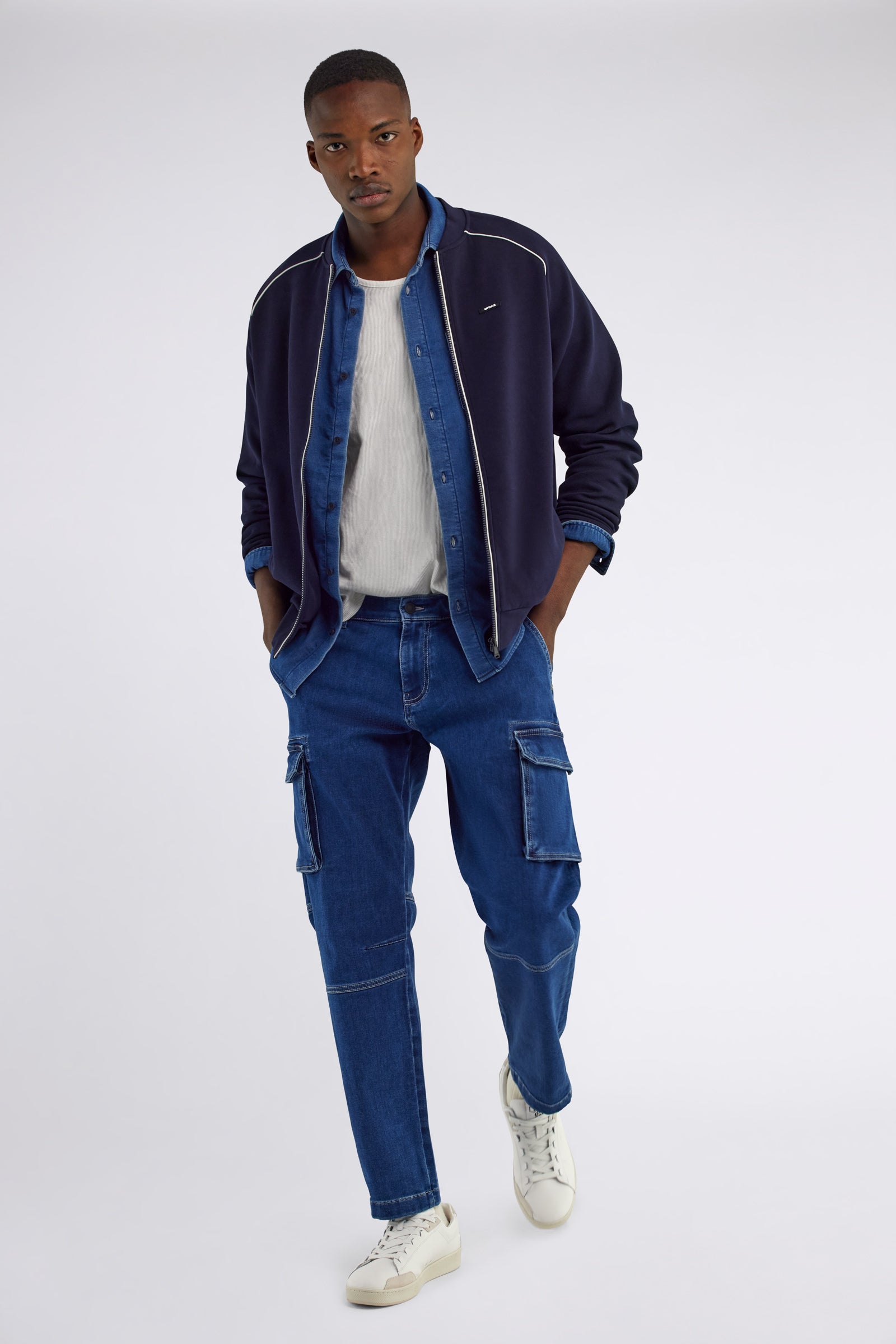 gas-bob-gym-2-0-13mm-cargohose-slim-fit-herren-indigo image 1