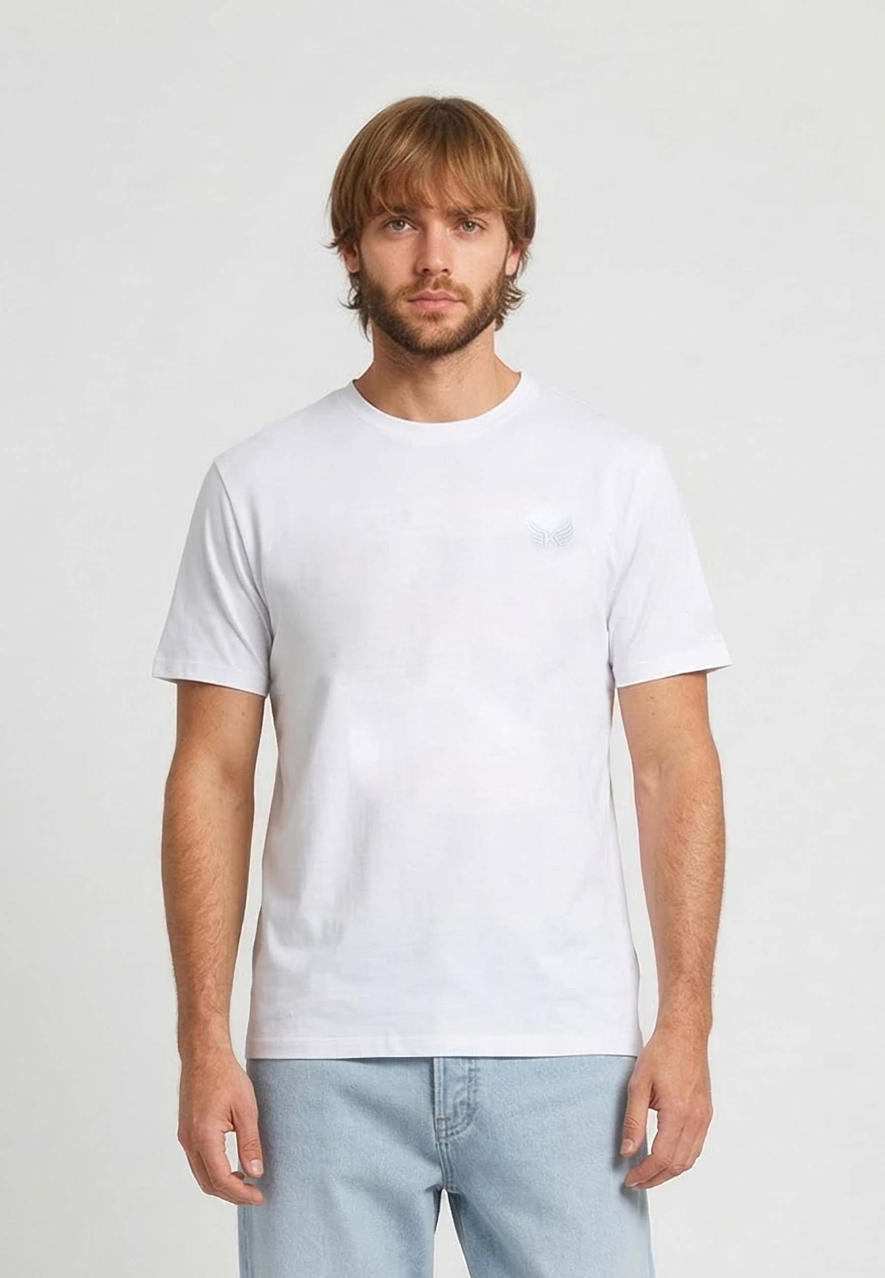 kaporal-rift-t-shirt-herren-wei-baumwolle-print image 2