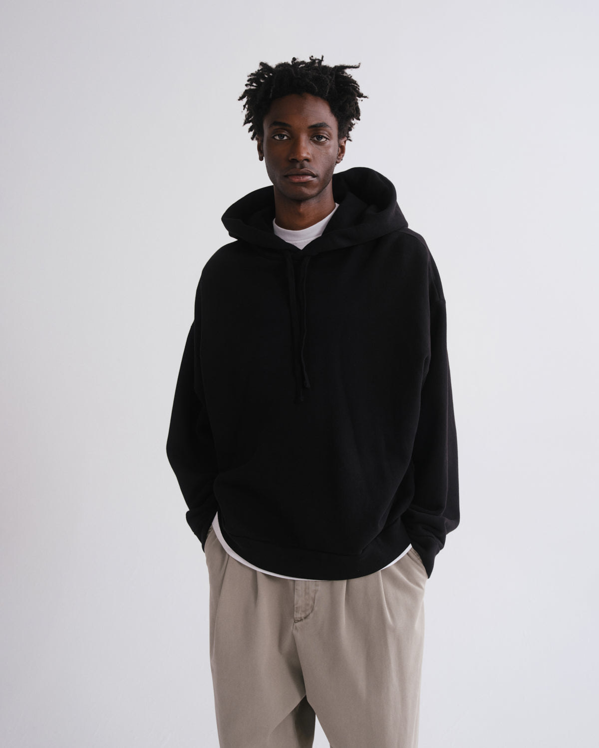 agolde-salford-hoodie-herren-kapuzenpullover-schwarz image 1