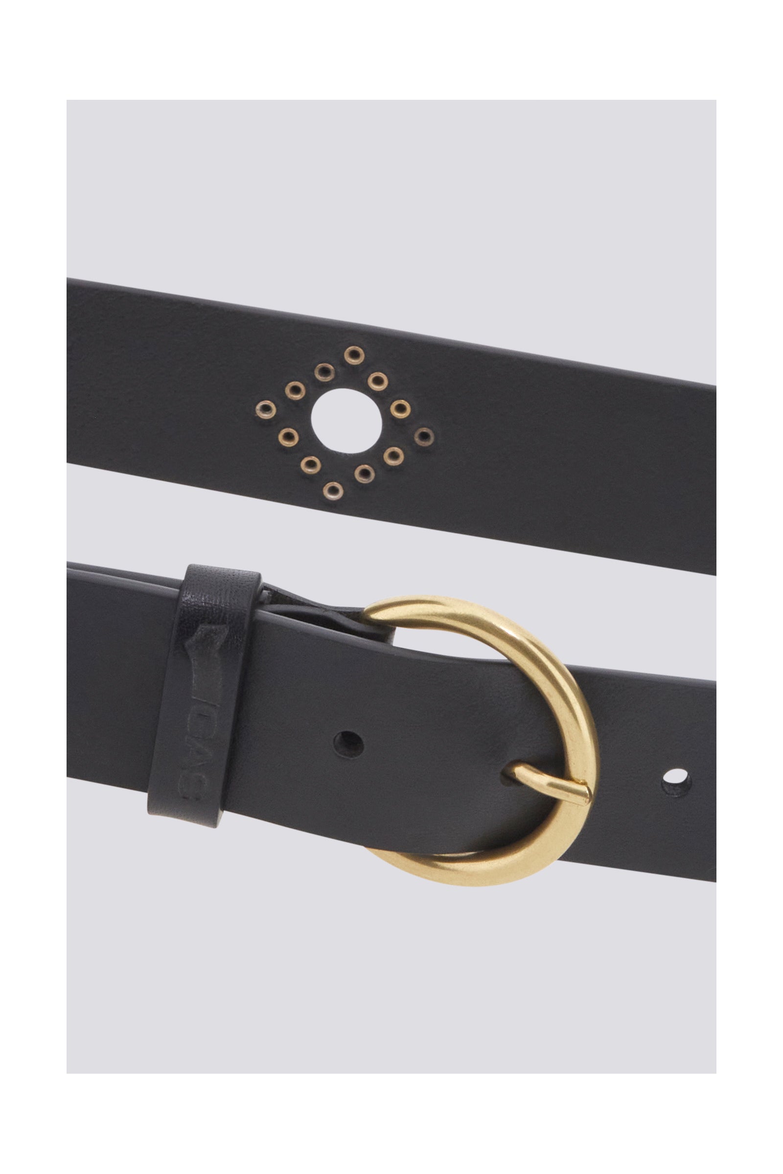 gas-melissa-belt-0200-g-rtel-damen-schwarz-leder-nieten image 2