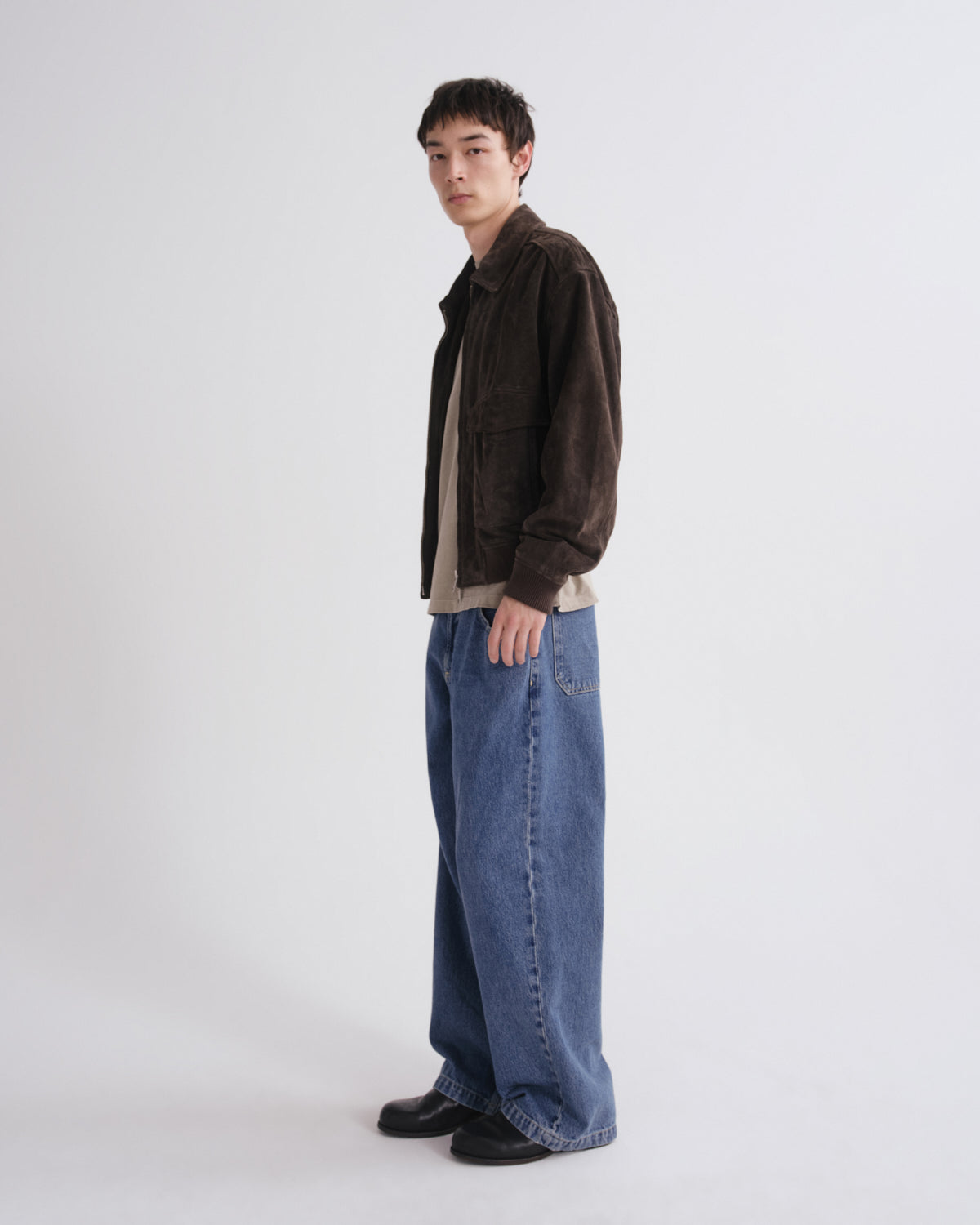 agolde-emil-bomber-seal-brown-braun-wildlederjacke image 5