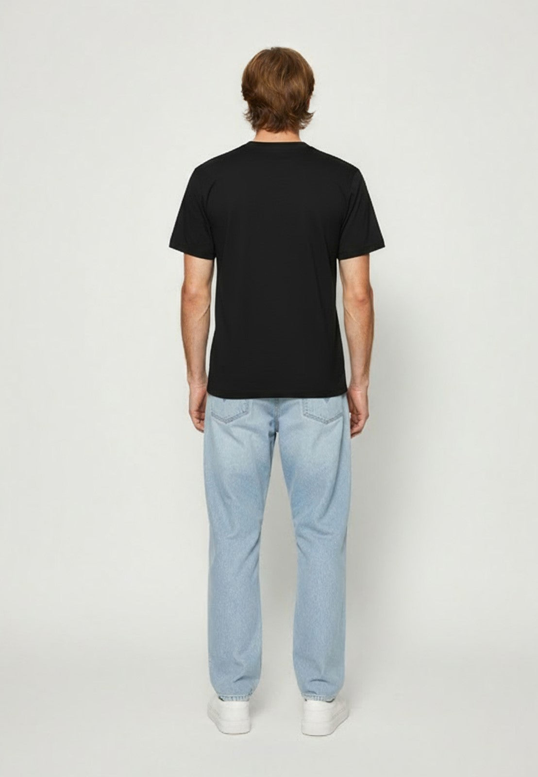kaporal-bart-t-shirt-herren-schwarz-slim-v-ausschnitt image 3