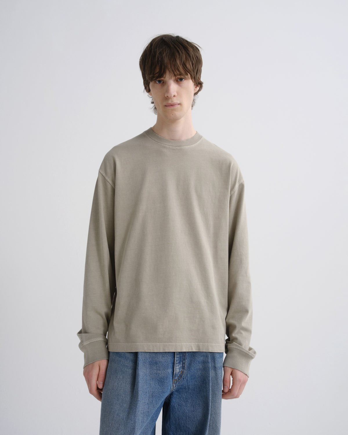agolde-asha-wicker-longsleeve-herren-grau-aus-baumwolle image 1