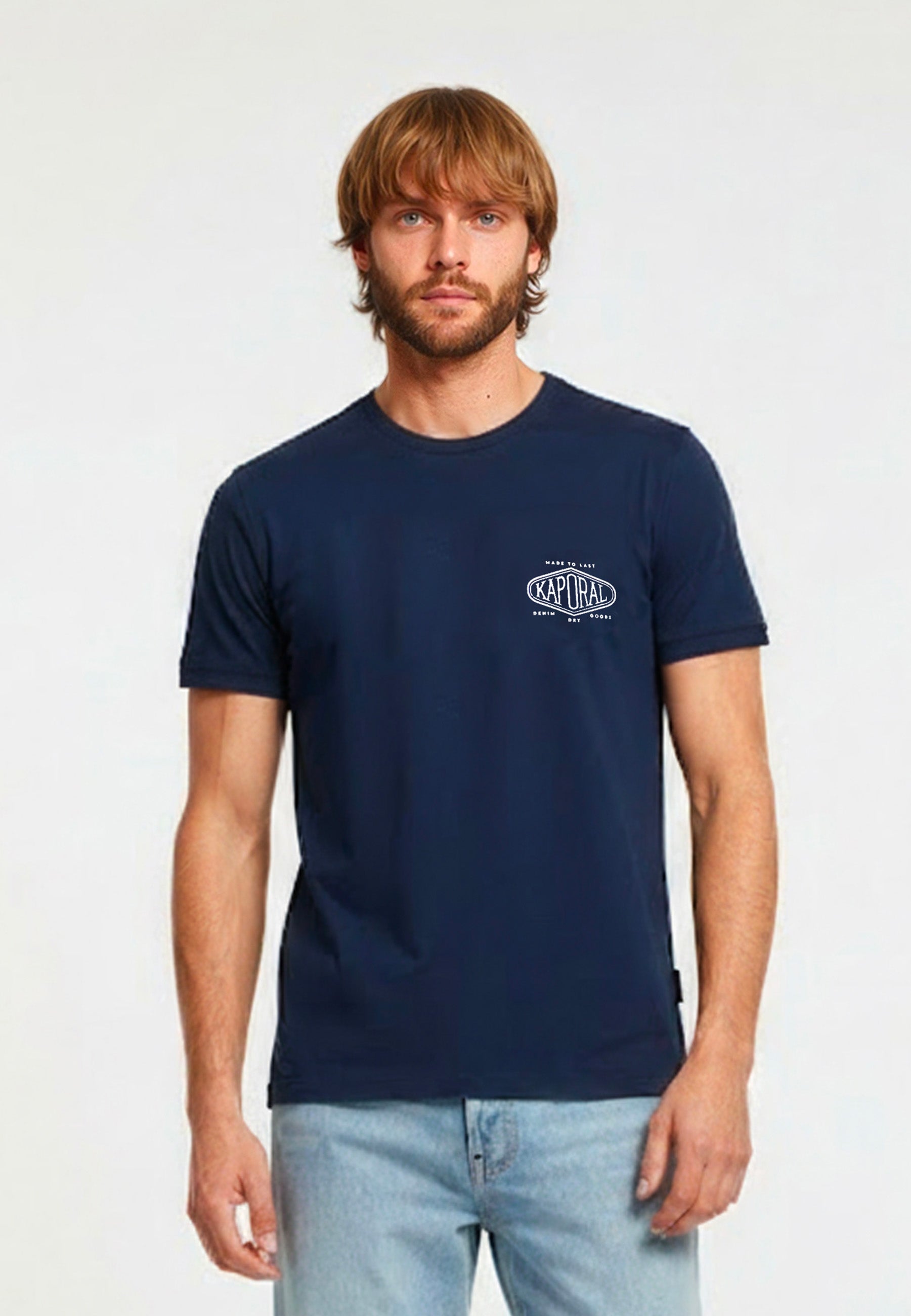 kaporal-vadi-t-shirt-herren-marine-baumwolle-regular image 2