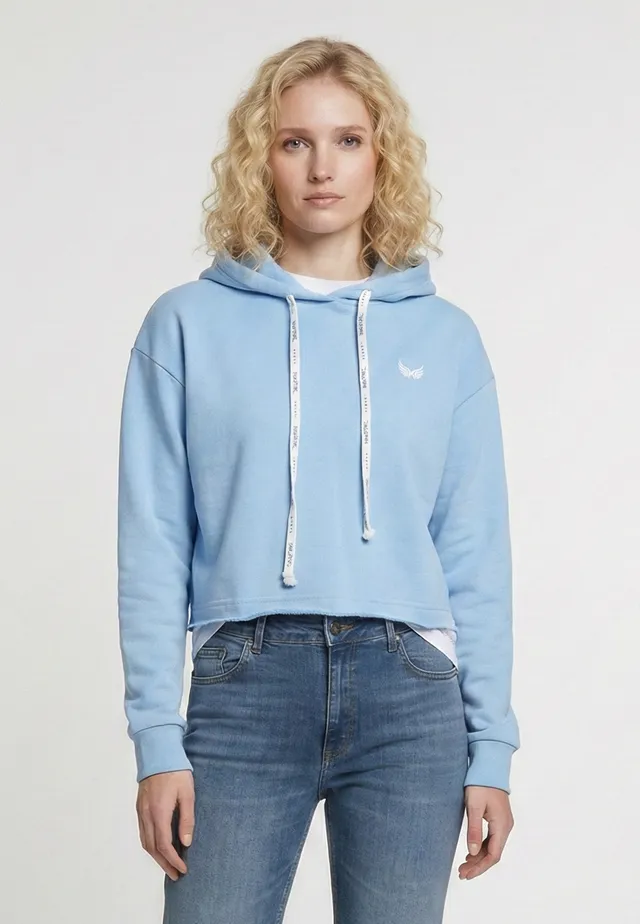 kaporal-loicia-hoodie-damen-hellblau-baumwolle image 1