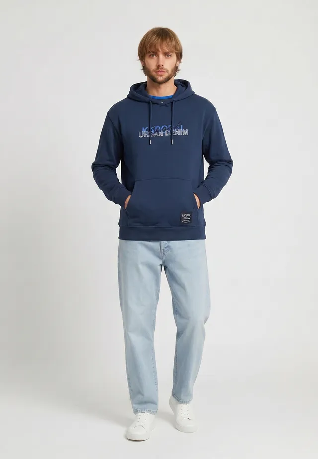kaporal-ranko-hoodie-navy-herren-mit-logoprint image 1