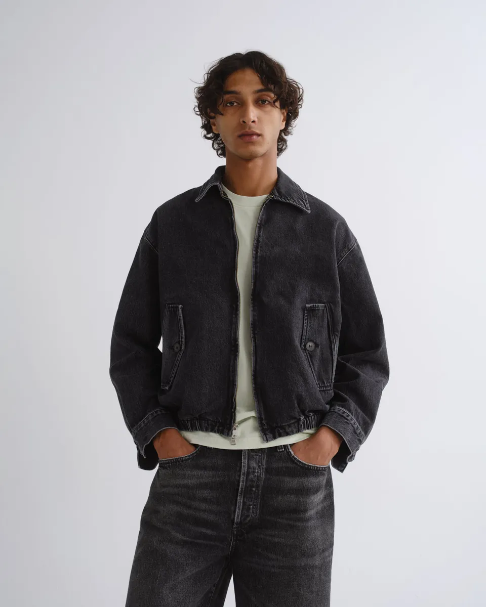 agolde-torres-jacket-jeansjacke-brampton-washed-black-herren image 1