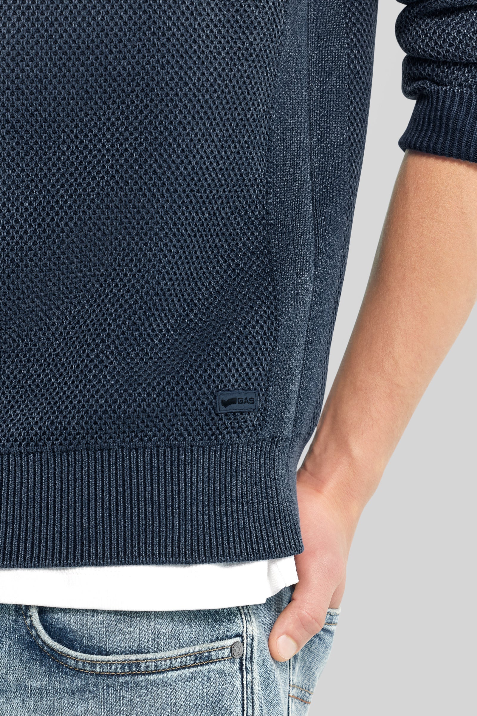 gas-avier-revise-4706-herren-pullover-baumwolle-piquet image 3