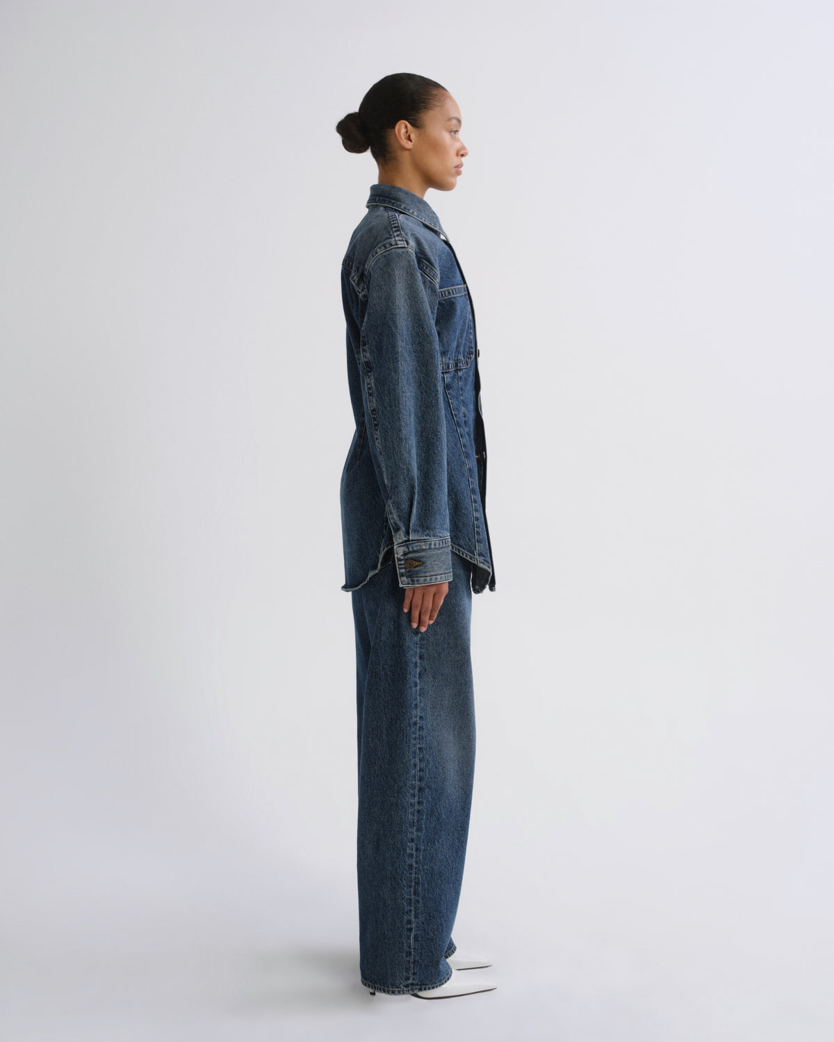 agolde-wilma-shirt-form-denimhemd-tailliert image 4