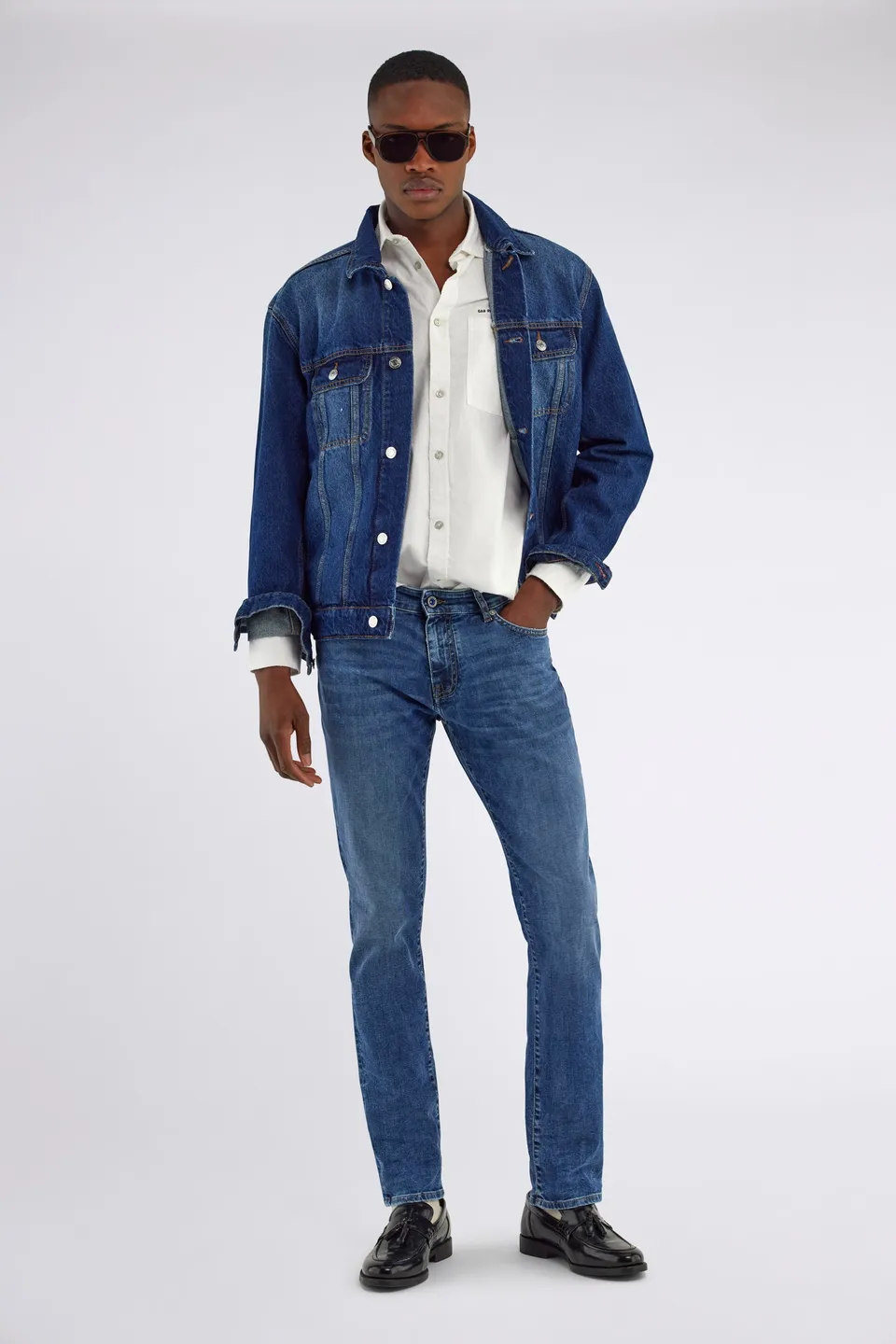 gas-albert-simple-rpk-84mm-jeans-herren-indigo-slim-fit image 1