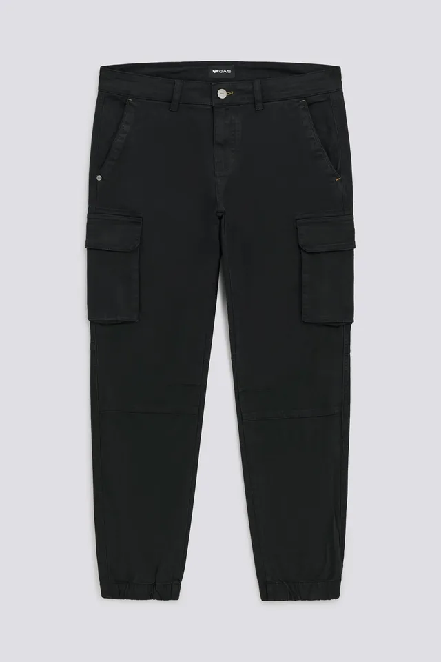 gas-bob-gym-pks-w-0200-cargohose-herren-slim-schwarz image 1